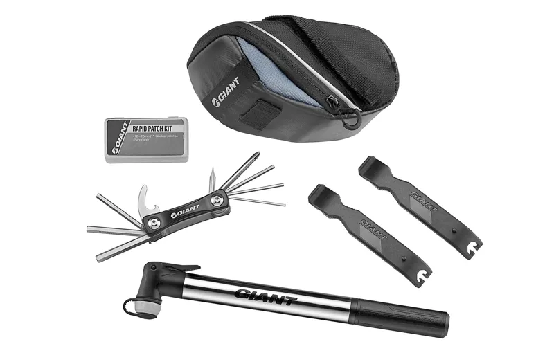 Giant Quick Fix Combo Kit With Mini Pump in Black/Silver