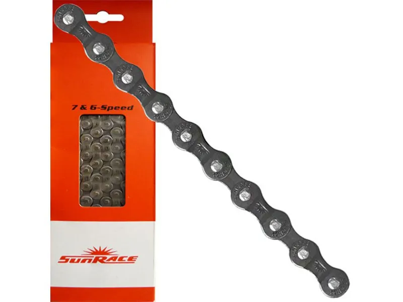 Sunrace 6/7/8s Chain CNM54 Gray 116L-1