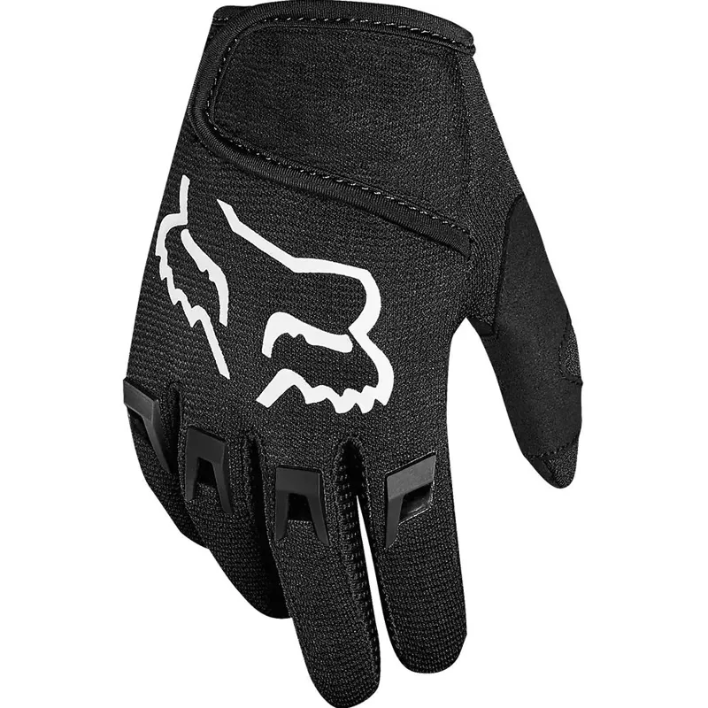 FOX Kids Dirtpaw Long Finger Glove Medium in Black