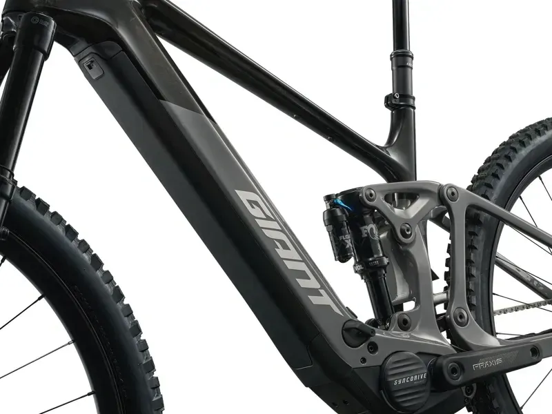 Giant Trance Advanced E+ 1 Carbon Trail eMountain Bike in Carbon/Tactical Grey-2