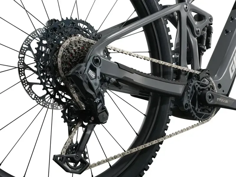 Giant Trance Advanced E+ 1 Carbon Trail eMountain Bike in Carbon/Tactical Grey-6