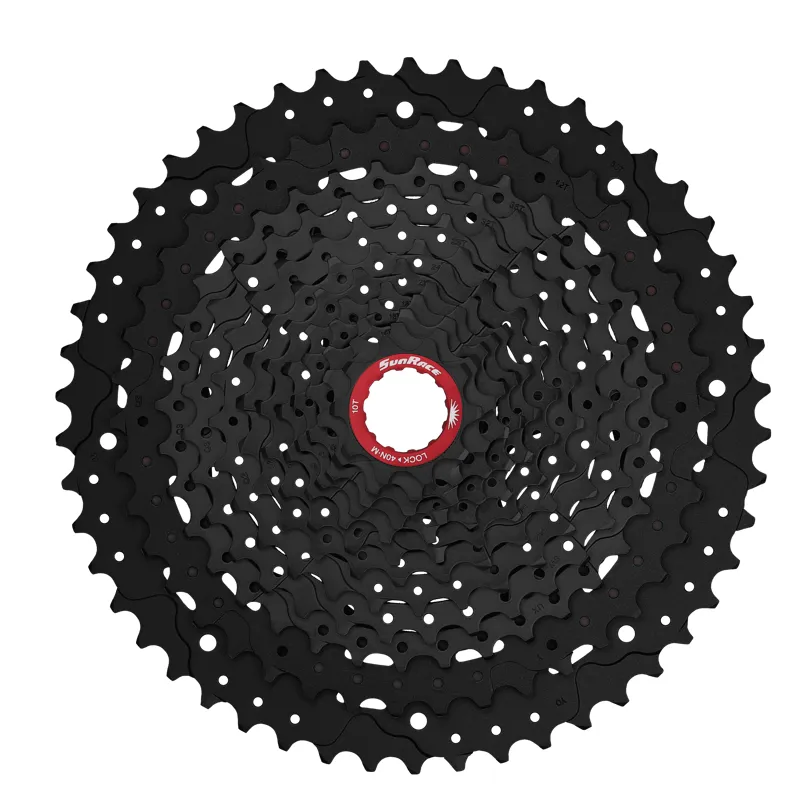 Sunrace CSMZ91X 12spd Cassette 10-50T Suit XD Driver in Black Chrome
