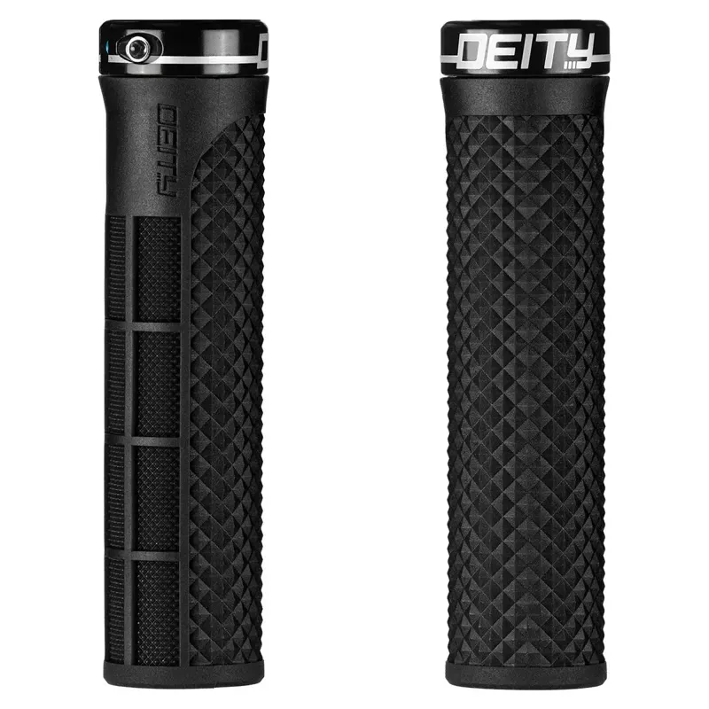 Deity Lockjaw Grips in Black