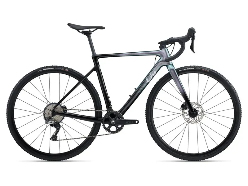 Liv Brava Advanced Pro 2 Womens Cyclocross Bike In Gloss Airglow/Carbon Smoke