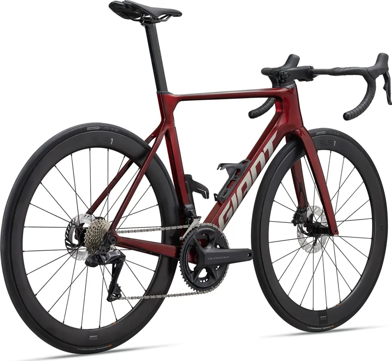 Giant Propel Advanced Pro 0 Aero Road Bike in Sangria-1
