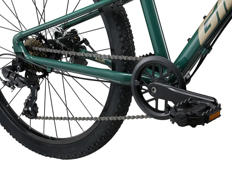 Giant Talon 24 Disc Kids Mountain Bike in Trekking Green-3