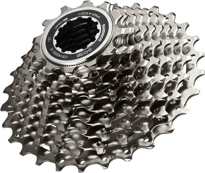 Shimano HG50 11-36-10 10-speed Cassette in Silver