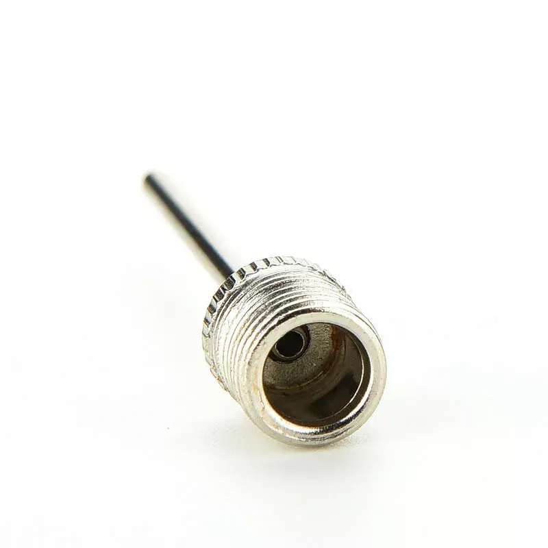 Football Needle Schrader Valve in Silver-1