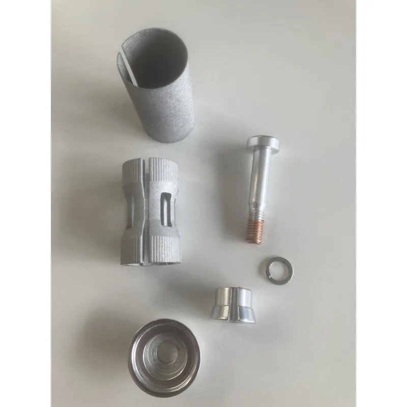 Giant Star Nut OD2 Carbon Fork Steerer Expander in Silver-1