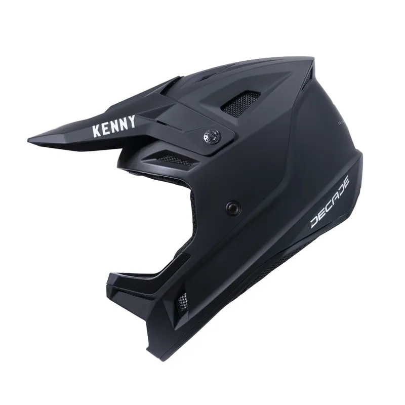 Kenny Decade Full Face Bicycle Helmet in Matte Black-1