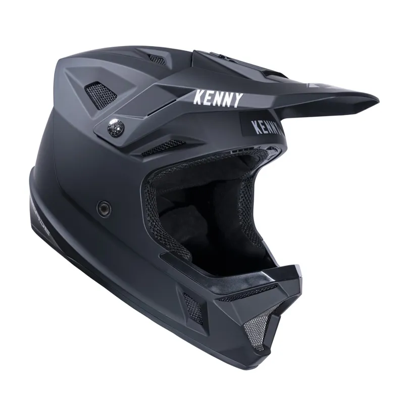 Kenny Decade Full Face Bicycle Helmet in Matte Black