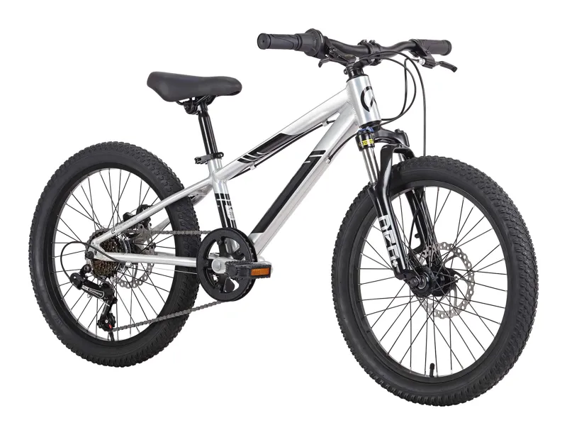 Neo Disc+ Aluminium Kids MTB 20 Inch in Brushed Alloy-1