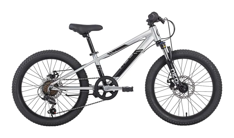 Neo Disc+ Aluminium Kids MTB 20 Inch in Brushed Alloy