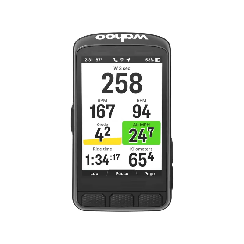 Wahoo ELEMNT ACE GPS Bike Computer in Black-1