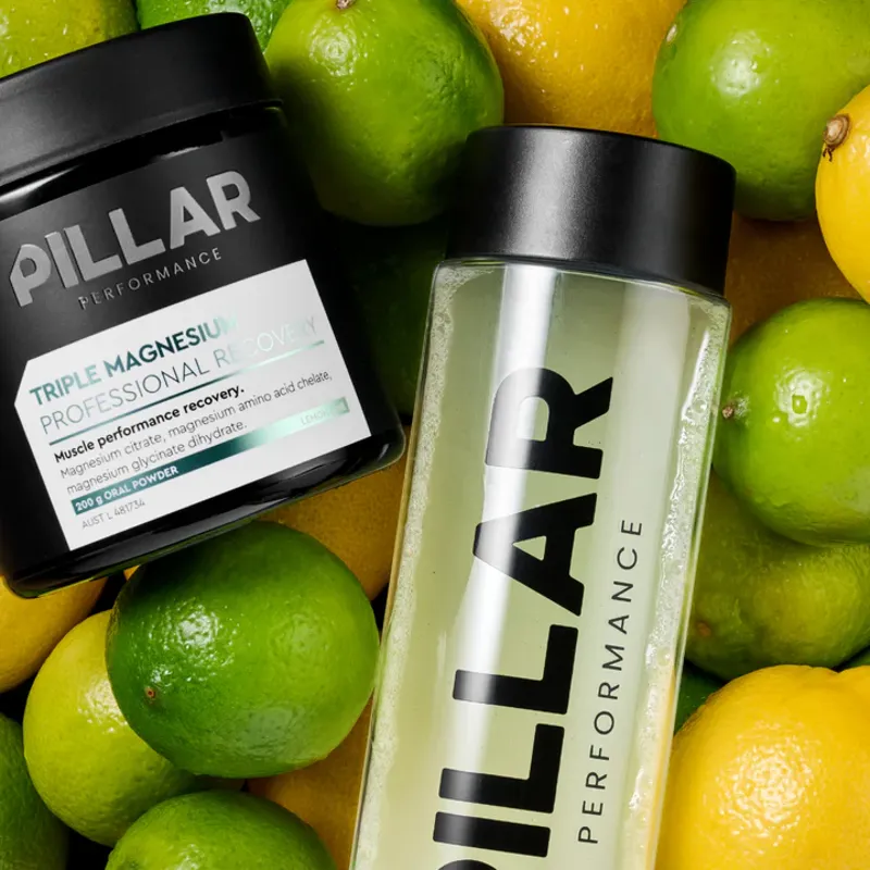 Pillar Triple Magnesium - Professional Recovery Lemon Lime 200g Jar-4