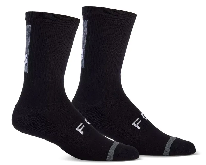 Fox Defend Socks 8 Inch in Black