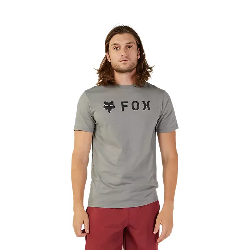 Fox Absolute Premium Short Sleeve T-Shirt in Heather Graphite-1