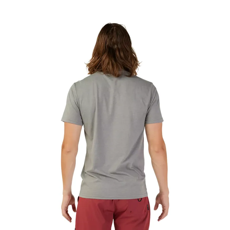 Fox Absolute Premium Short Sleeve T-Shirt in Heather Graphite-2