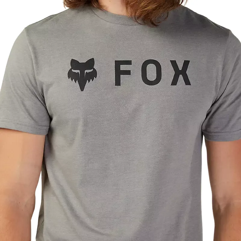 Fox Absolute Premium Short Sleeve T-Shirt in Heather Graphite-3