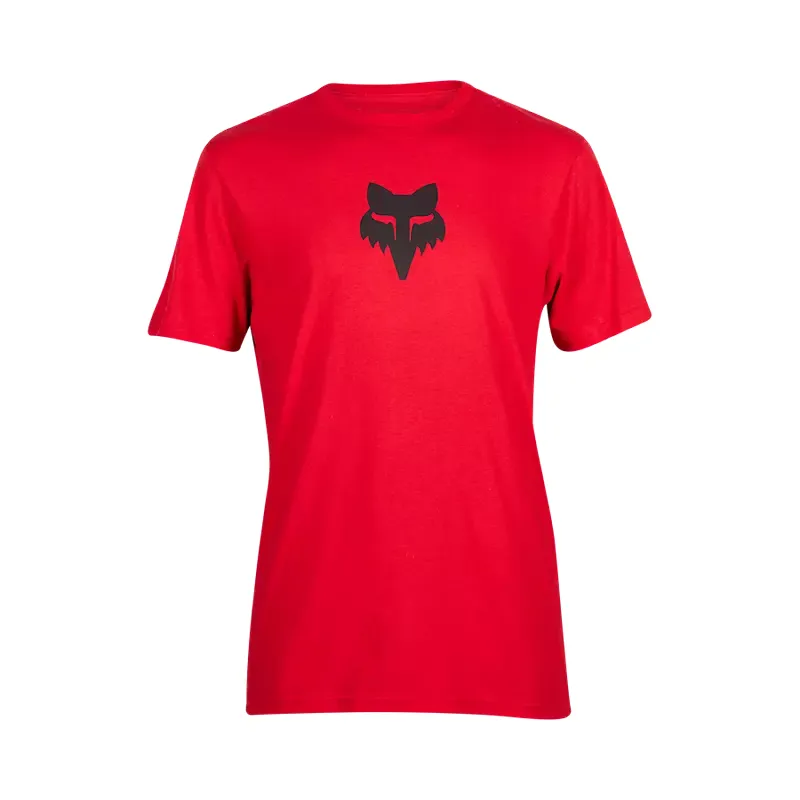 Fox Head Premium Short Sleeve T-Shirt in Flame Red