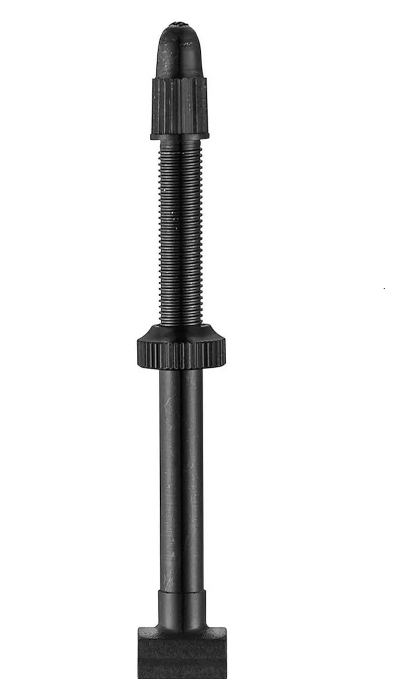 Giant Lightweight Tubeless Valve Stem 90mm Single in Black