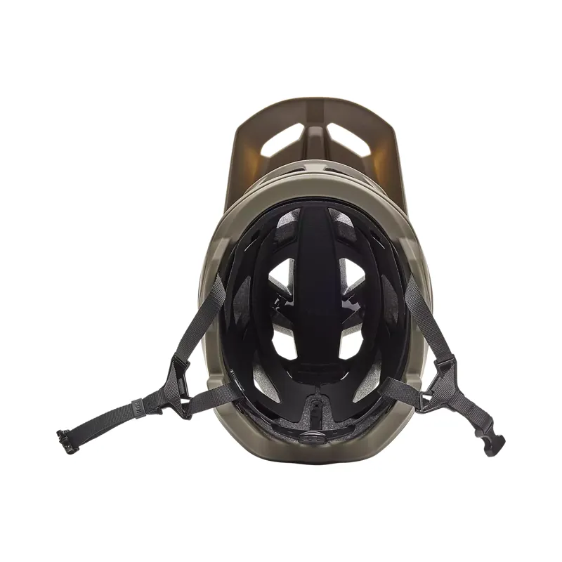 Fox Speedframe Solid Mountain Bike Helmet in Military Green-4