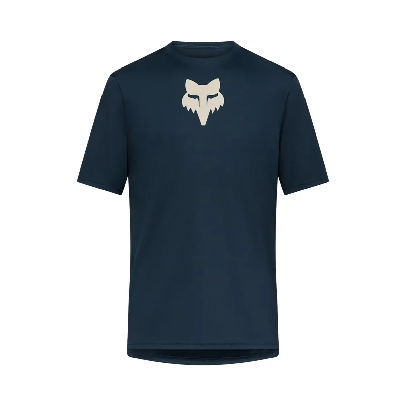 Fox Ranger Jersey Fox Head Short Sleeve Mens in Galaxy Blue