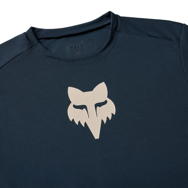 Fox Ranger Jersey Fox Head Short Sleeve Mens in Galaxy Blue-2