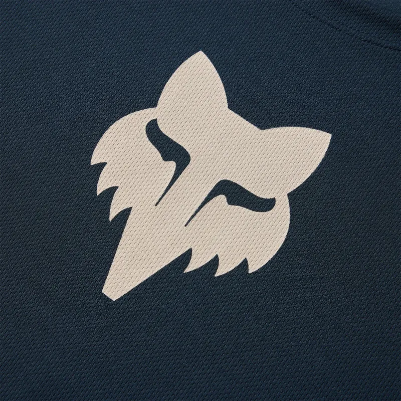 Fox Ranger Jersey Fox Head Short Sleeve Mens in Galaxy Blue-3