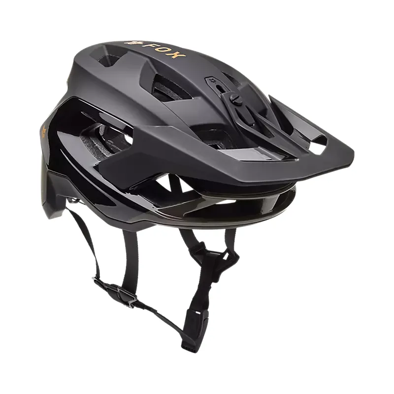 Fox Speedframe Pro Backfade Mountain Bike Helmet in Black-1