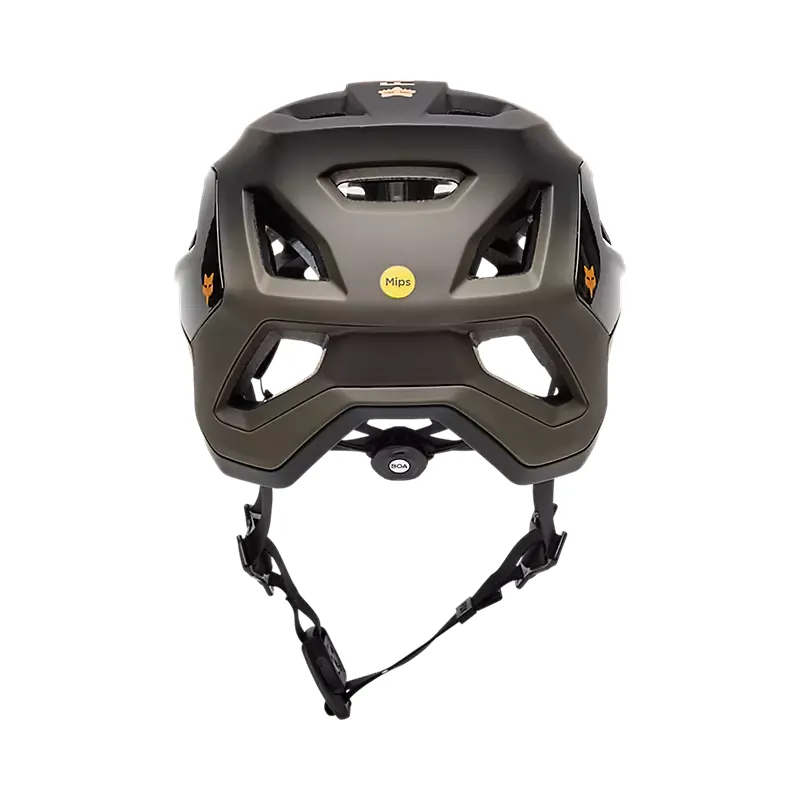 Fox Speedframe Pro Backfade Mountain Bike Helmet in Black-3