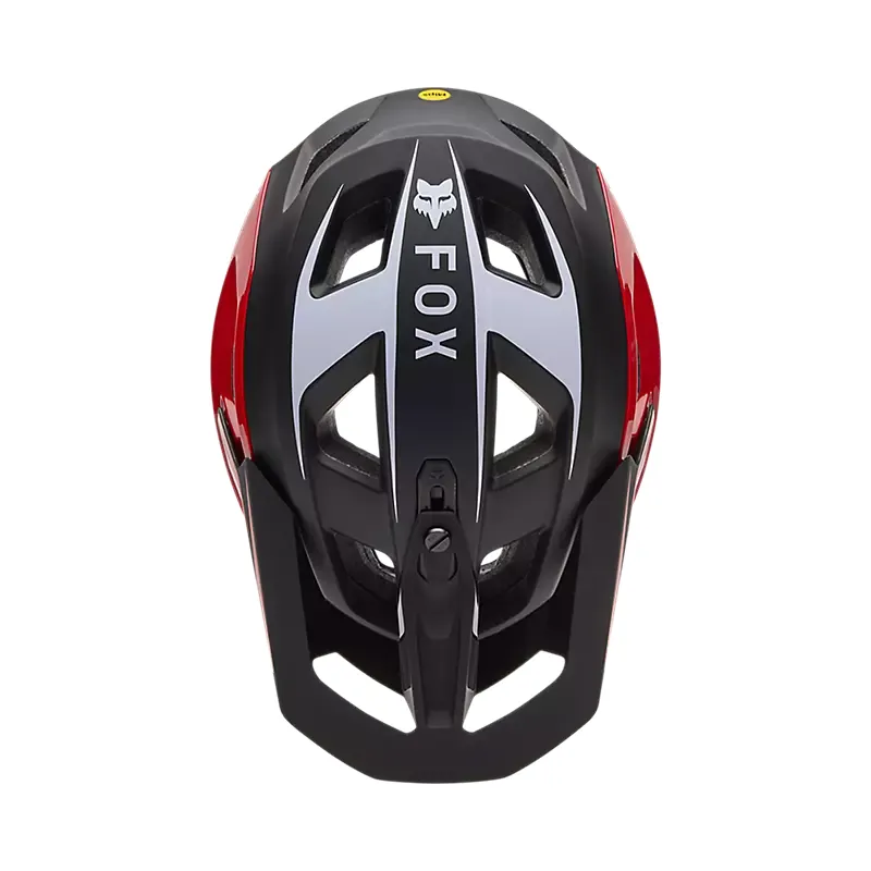 Fox Speedframe Pro Defy Mountain Bike Helmet in Fluorescent Red-2