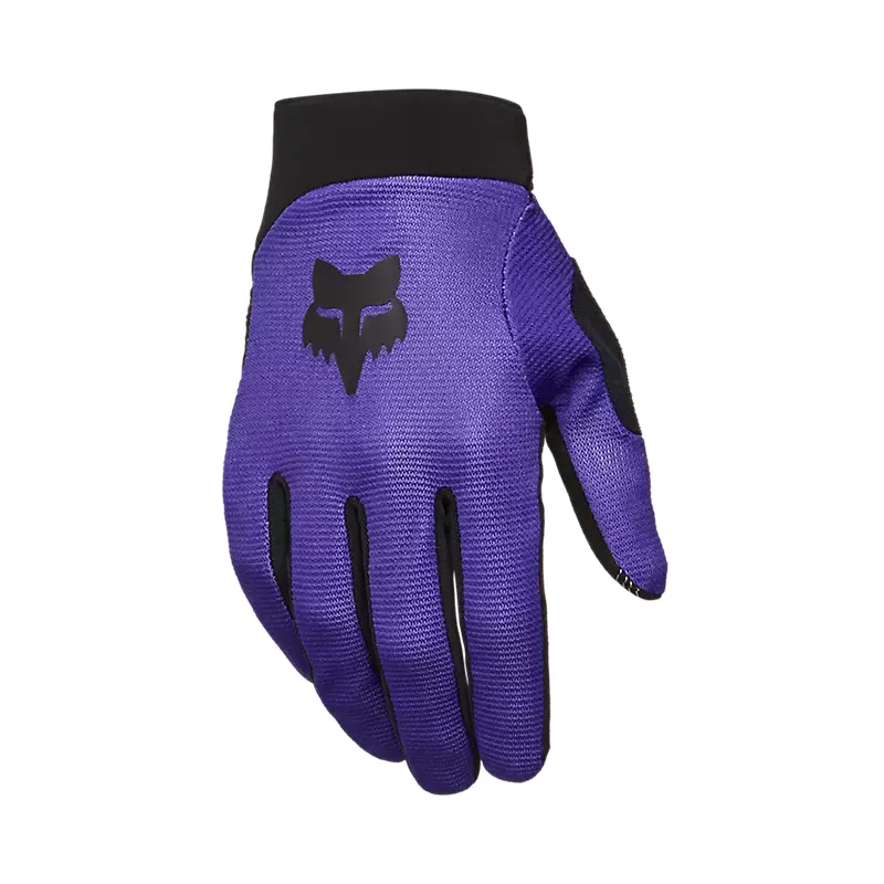 Fox Ranger Long Finger Mountain Bike Gloves in Grape