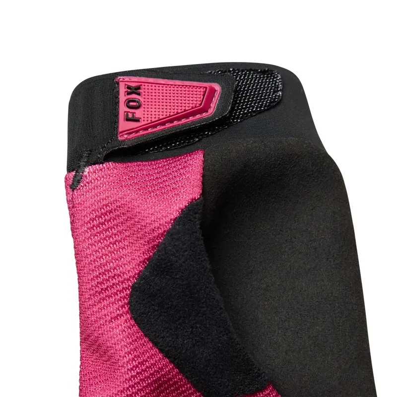 Fox Womens Ranger Full Finger Gloves in Berry-4