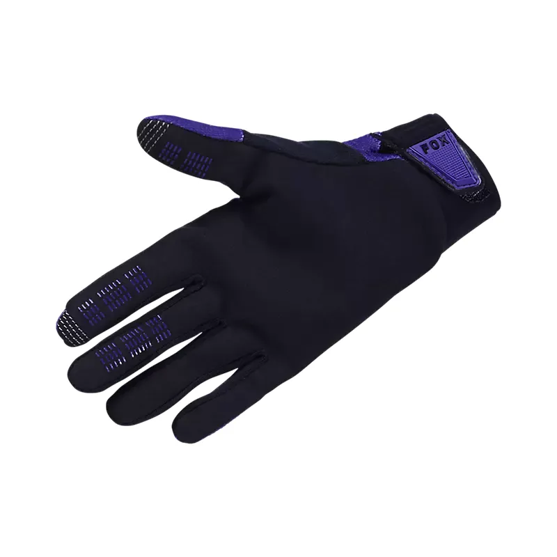 Fox Youth Ranger Long Finger Mountain Bike Gloves in Grape-1