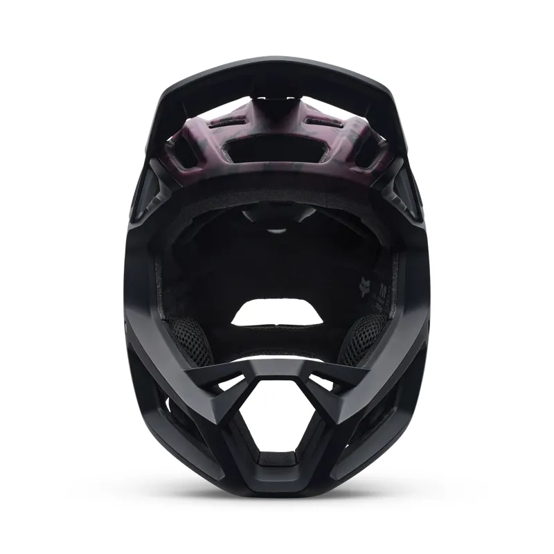 Fox Proframe Thrive Fullface MTB Helmet in Dark Maroon-2