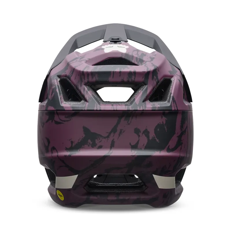 Fox Proframe Thrive Fullface MTB Helmet in Dark Maroon-4