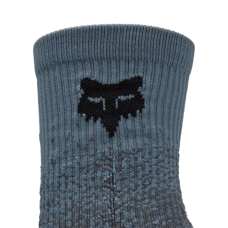Fox Ranger Fade Socks 6in long in Cobalt-1