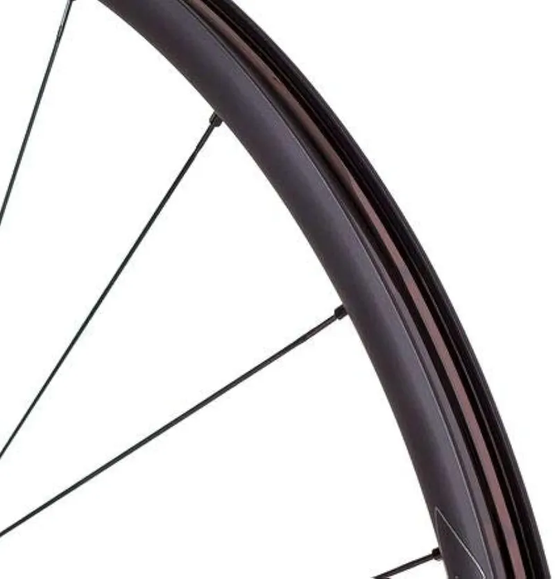 SHIMANO WH-RX570 FRONT WHEEL TUBELESS 12mm CENTERLOCK 700C IN BLACK-2
