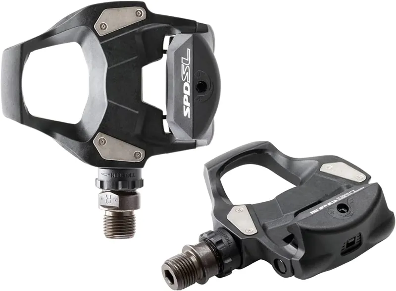 SHIMANO PD-RS500 SPD-SL PEDALS SINGLE SIDED FOR ROAD RIDING IN BLACK-2