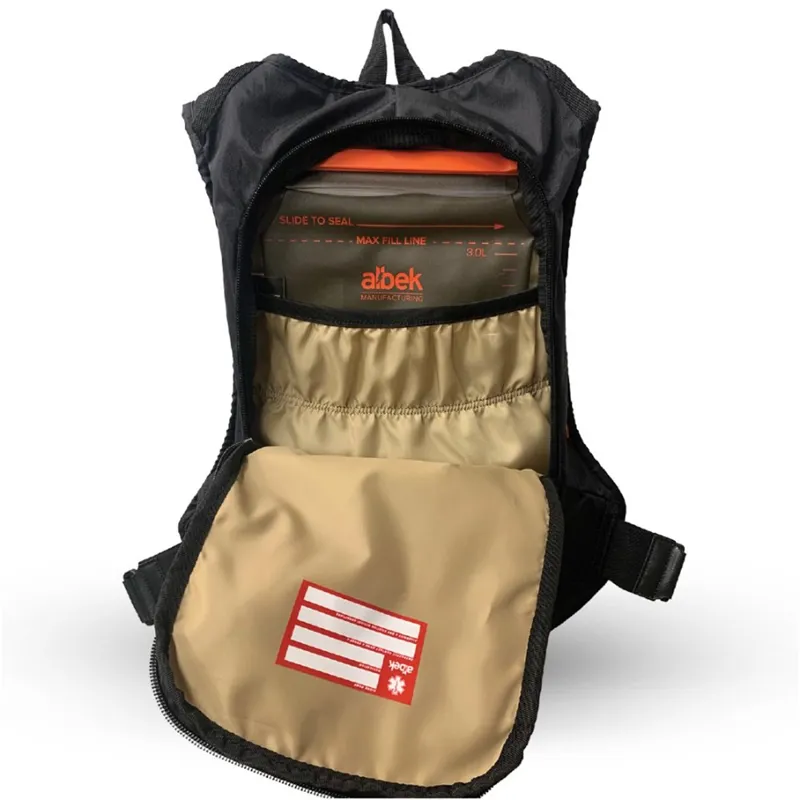 Albek Hydration Pack H2o Haul Eight 3.0l Bladder Covert Black-3
