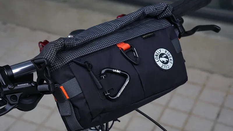 ULAC Coursier Jager 3.0l Handlebar Bag in Black-5