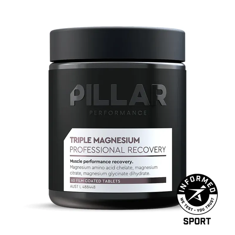 Pillar Triple Magnesium Professional Recovery 60 Tablets