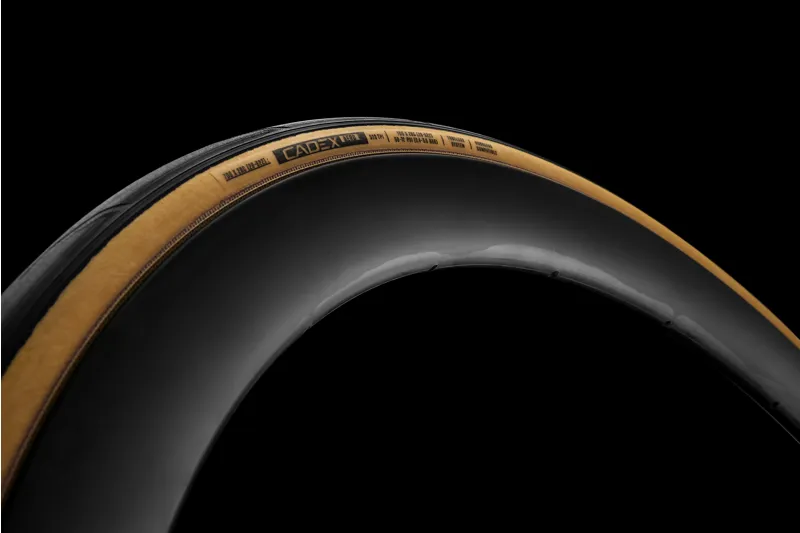 Cadex Aero Cotton Hookless Tubeless Road Tyre 700c-4