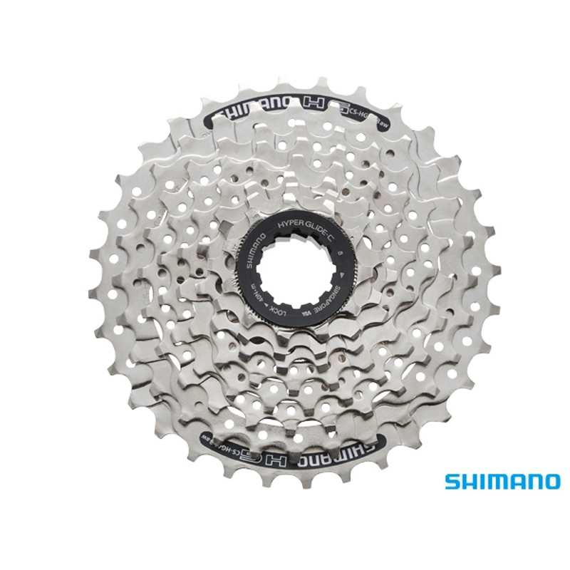 Shimano Cs-Hg41 Cassette 11-32 8-Speed Acera in Silver
