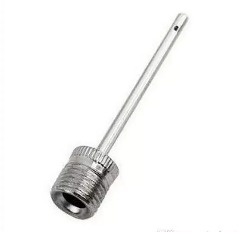 Football Needle Schrader Valve in Silver