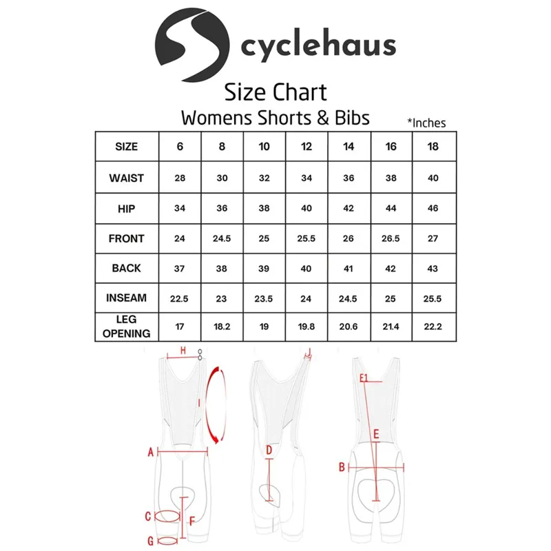 Cyclehaus Womens Cycling Shorts Padded in Black-2