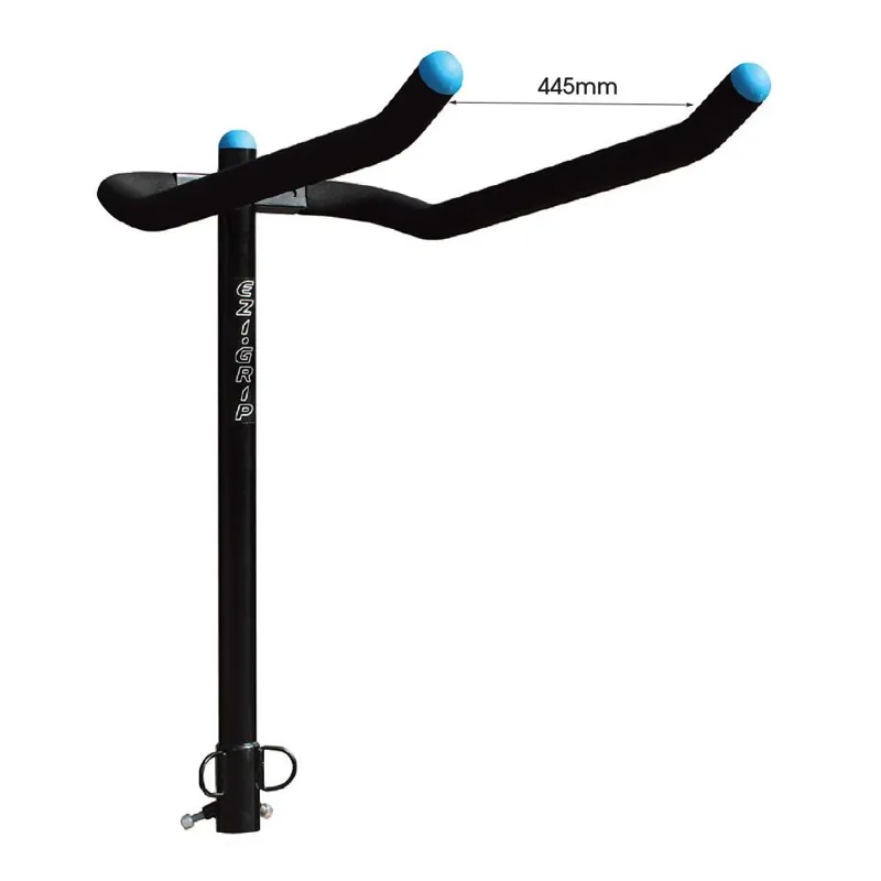 EziGrip Advantage 4 Twin Arm Bike Rack 4 Bike in Black/blue