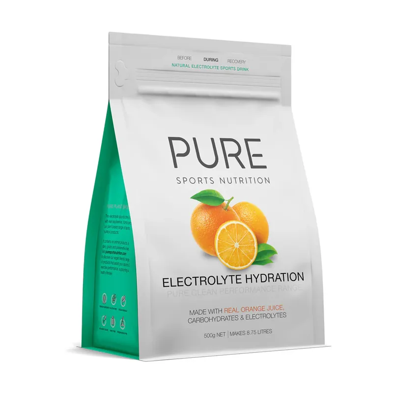 Pure Electrolyte Hydration Orange Flavour 500g
