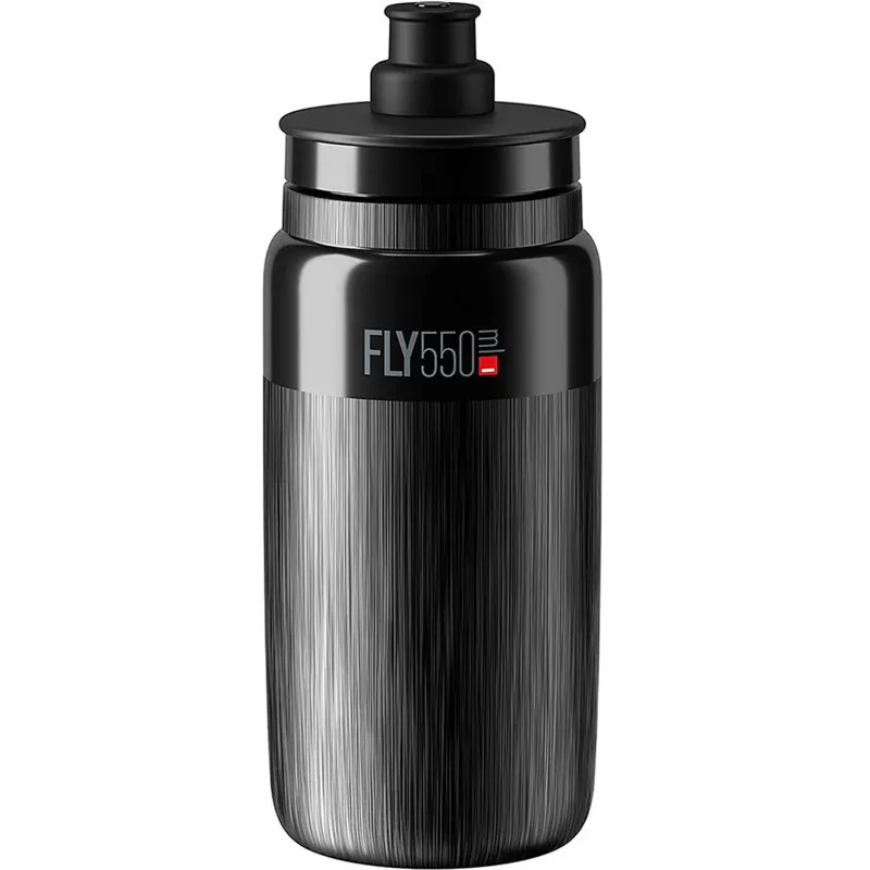 Elite Fly Tex 550ml Water Bottle in Black
